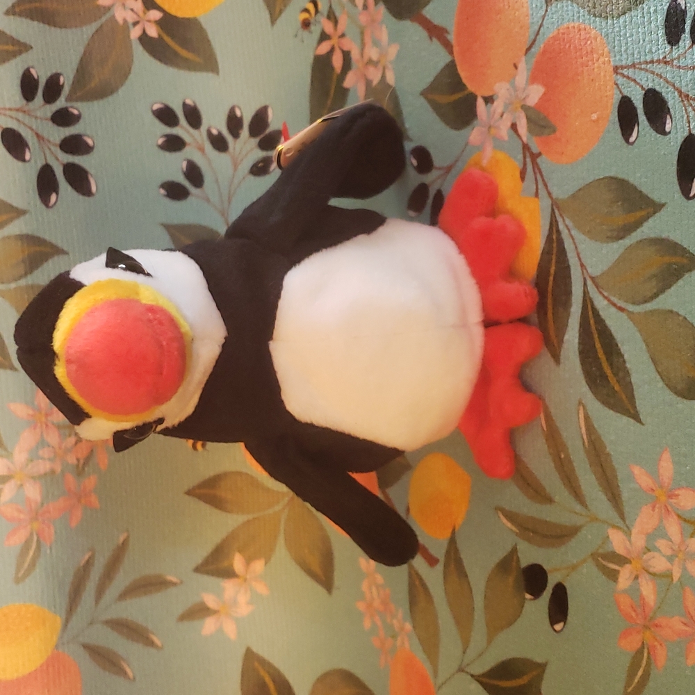 Ty Beanie Babies Puffer the Puffin excellent condition retired, rare errors